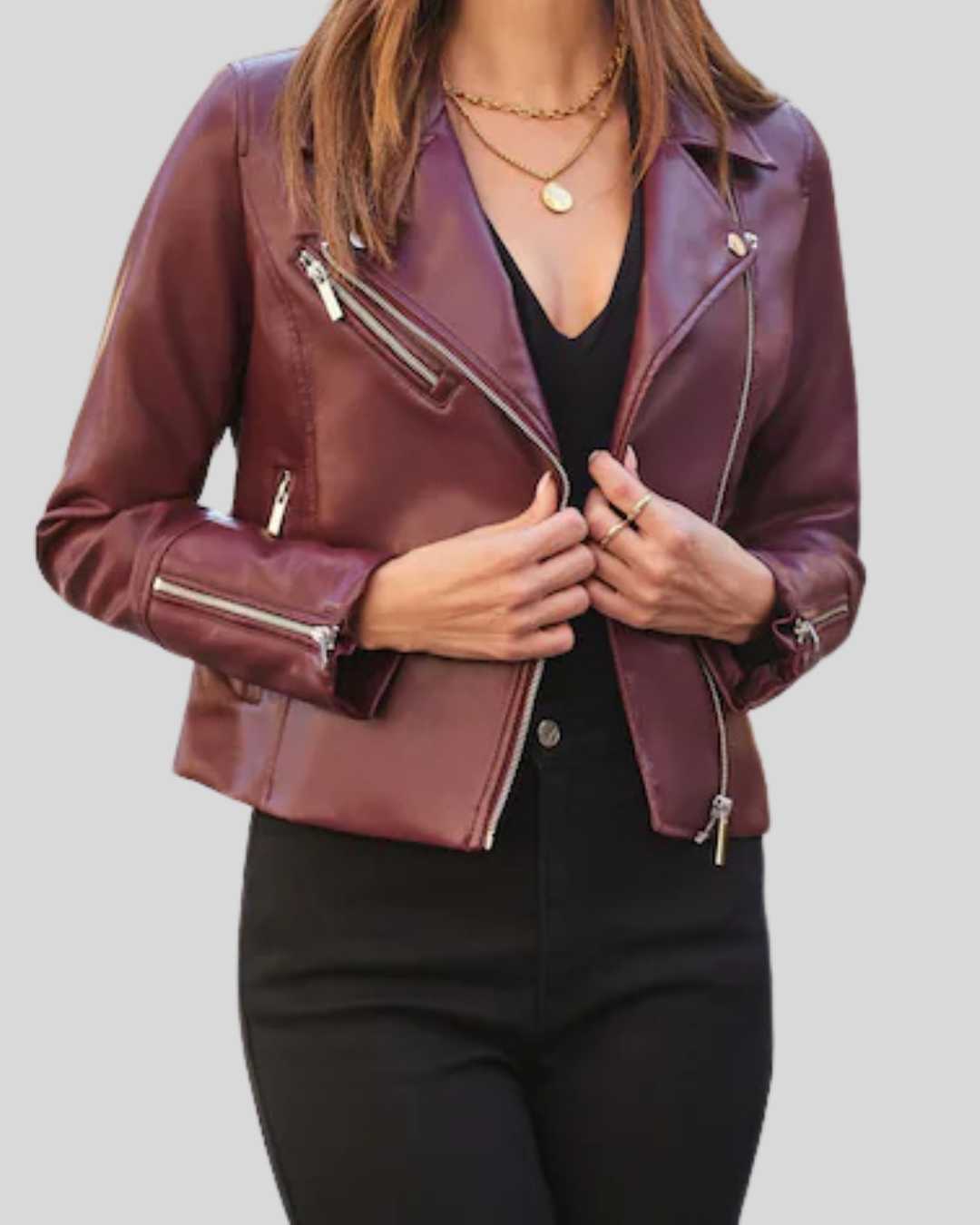 15 Elite Soft Sheepskin Leather Coat - Image 1